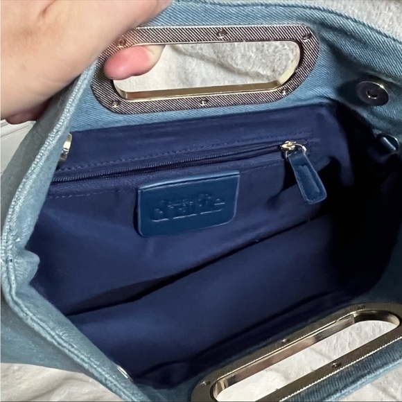 Charming Charlie Denim Clutch 🤩 - Picture 2 of 5